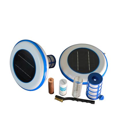 China Longer Lasting Swimming Pool Solar Power Copper Anode Keeps Pool Cleaner for sale