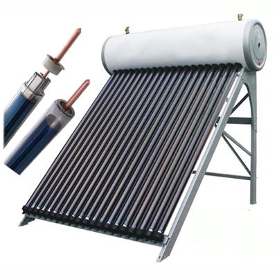 China Outdoor High Tech SHANGHAI LIBANG Pressurized Heat Pipe Type Solar Water Heater Galvanized Steel Solar Water Heater System for sale