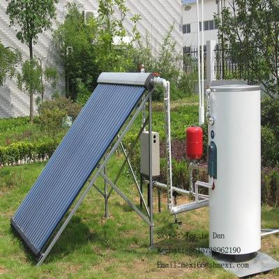 China Sunny Power Outdoor Solar Powered Solar Water Heater Heat Pipe Split Pressurized Solar Water Heater for sale