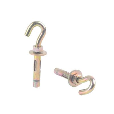 China Building construction pre-assembled carbon steel stainless steel A2 stainless steel A4 open hook A4 sleeve anchor for sale