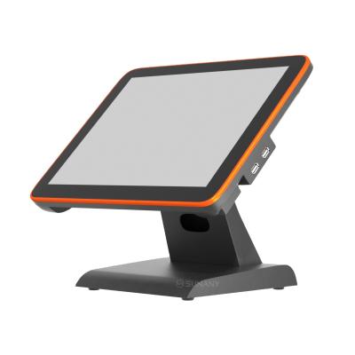 China 15 Inch Touch POS Ticket Device All In One POS System Terminal Screen Machines For Restaurants for sale