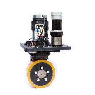 China Shanghai Plutools 1300w 24/48V AGV Drive Dripproof Wheel For Forklift Spare Parts Steering AGV Wheel Transmission for sale