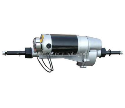 China Waterproof 24V 500W 4400Rpm DC Motor Transaxle For Electric Vehicle Ratio20:1 for sale