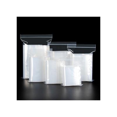 China Recyclable Pe Rectangle Ziplock Bag Rectangle Transparent Ziplock Bag For Package for sale