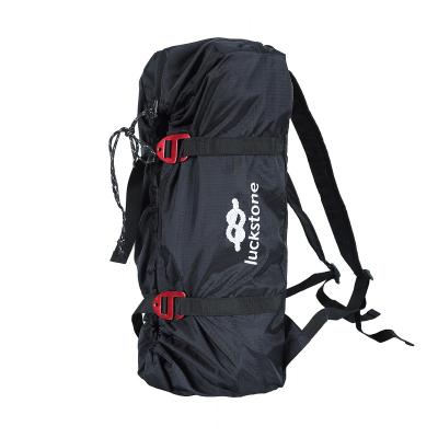 China Outdoor Camping Hiking Outdoor Rock Climbing Backpack Climbing Finishing Cliff Rope Shoulder Double Storage Bag Safety Rope Crashing Rope Bag for sale