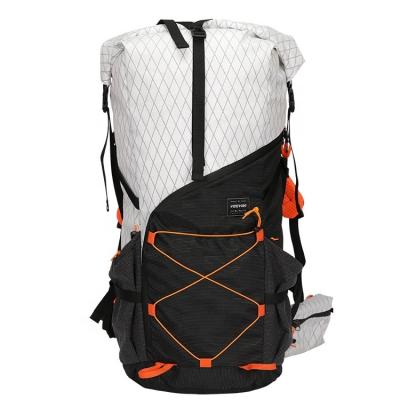 China Anti-theft Profession Hiking Bags Supplier X-PAC Fabric Bag Outdoor Waterproof 40L Sports Hiking Climbing Bags Camping Backpack for sale