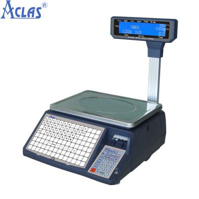 China Label Printing Scale,Barcode Label Electronic Scale,Label Scale for sale