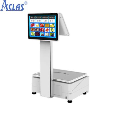 China Best Price  ARM-based Touch Scale,PC Scale,POS Scale,Touch Screen Scale for sale