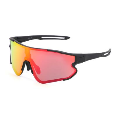 China 3 Color Option PC Lens oculos UV Protected Ciclismo Quickly Deliver 400 UV Windproof Sports Sunglasses for sale