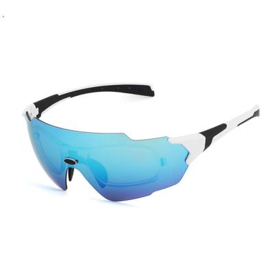 China Custom frameless mirror occhiali anti ciclismo uv uv400 polarized ciclismo nits for sale