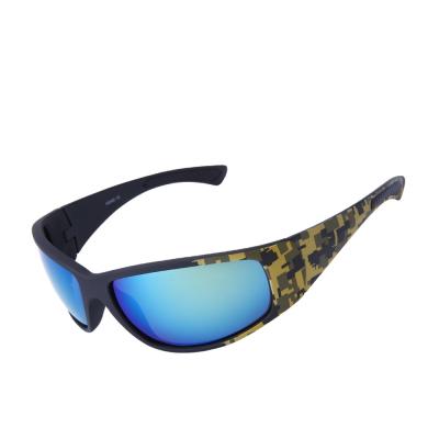 China Full frame camouflage color cycling polarized sunglasses are one of the best equipment for sports sunglasses for sale