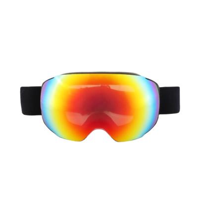 China OEM Magnetic Interchangeable Anti-fog Anti-fog Snowboarding Glasses Ski Goggles For Men Women for sale