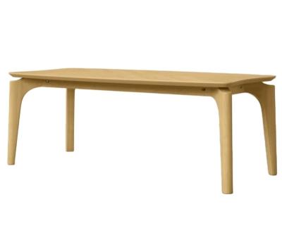 China Removable Cover Minimalist design for living room furniture oak coffee table for sale