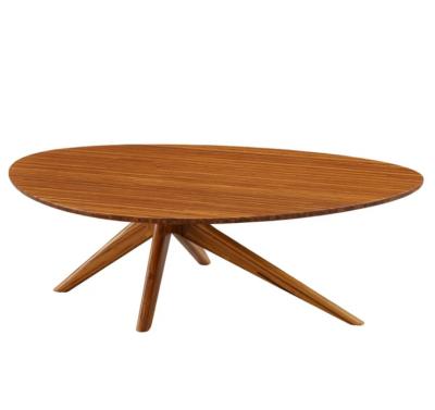 China Removable Cover Minimalist Design Living Room Furniture Solid Wood Irregular Shape Coffee Table for sale