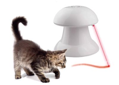 China Economical Automatic Laser Cat Toy With Battery Operated Class II Standard for sale