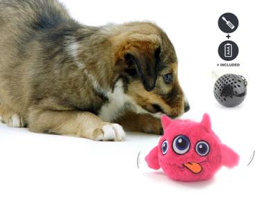 China Happy Colorful Voice Jumping Dog Toy Eco Friendly Plastic ABS Material For Fun for sale