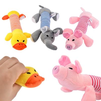 China Funny Plush Puppies Squeaker Toys , Plush Stuffed Dogs For Entertainment for sale