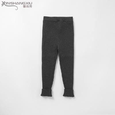 China Wholesale Soft Toddler Winter Pants Knitted Soft Babies Legging Pants for sale