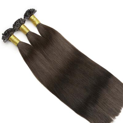 China Curly Curly Keratin U Tip Hair Extension,Hot Selling Pre Bonded Nail Tip Hair Extension,Remy Virgin Prebonded Utip Hair Extensions for sale