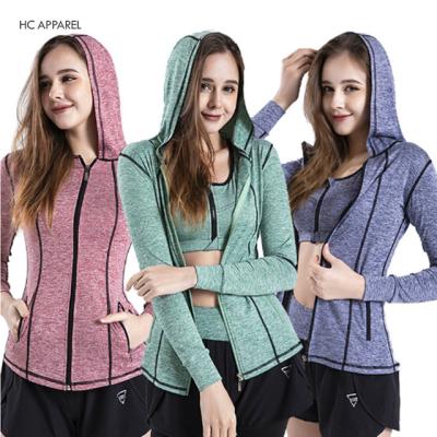 China Women Breathable Sports Top OEM Jacket Gym Top Yoga Top Quality Wholesale for sale