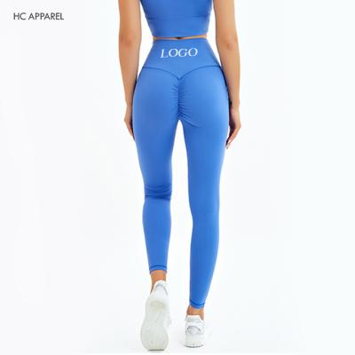 China High Quality Breathable Women Yoga Pants Stacked Yoga Pants Sets Fitness Gym Tights Yoga Pants No Panties for sale