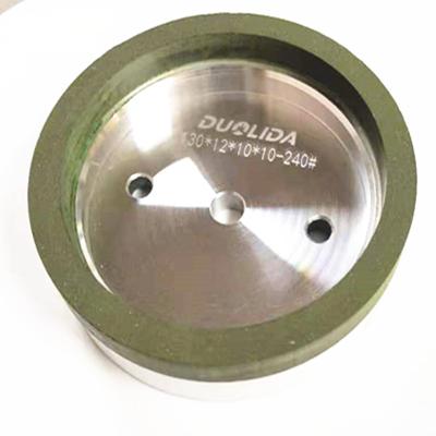 China Aluminum Glass Resin Machine Straight Edge Machine Double Sided Grinding Wheel for sale