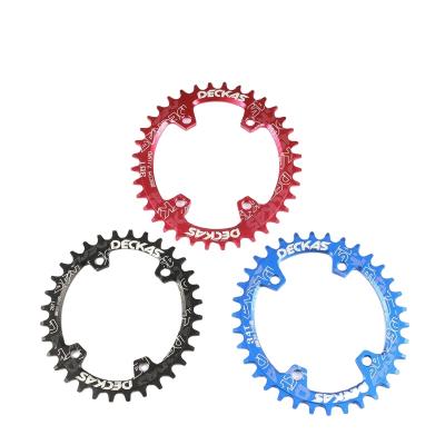 China Oval BMX Deckas 96BCD Chainring MTB Bicycle 32T 34T 36T 38T Bicycle Crankset Tooth Plate Parts For M6000 M7000 M8000 for sale