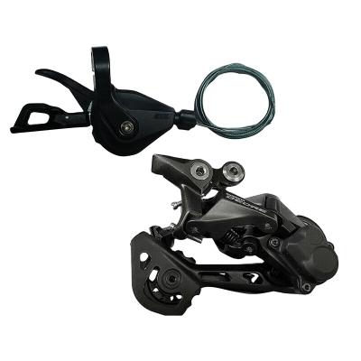 China Carbon Steel SHIMANO DEORE SL-M5100+RD-M5100 SLX M7000 11S Groupset MTB 1x11S M5100 M7000 Mountain Bike Rear Derailleur Clutch Lever for sale