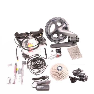 China Carbon Steel New Shimano Ultegra R8050 di2 Electronic Hydraulic Groupset For Road Bicyle Bike With R8000 R785 Disc Brake Cycling for sale