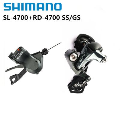 China Steel Shimano TIAGRA SL-4700 Right Shift 4700 Shift 4700 SS/GS 1*10 Rear Derailleur Gear For Road Bike Drivetrain Folding Bike for sale