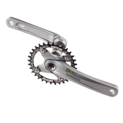 China Mountain Bikes Shimano Alivio M4000 Mountain Bike Crank Part With Deckas Oval Bike Chainring/Round 96BCD 32T 34T 36T 38T 10/11 Speed for sale