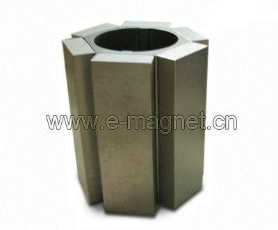 China Moto Electro Magnet Samarium Cobalt Magnet Motor Rotor Magnet for sale