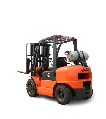 China JAC 2.5T Hydraulic Counterbalanced Forklift Truck With Nissa Engine for sale