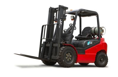 China Hydraulic Heavy Duty Gasoline Forklift Truck CPQYD18h With LPG Tank for sale