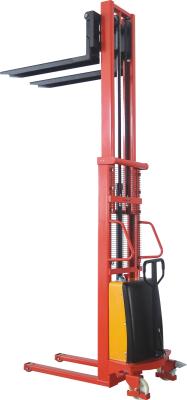 China Industrial 1.5T Electric Pallet Truck Stacker Lifting Machinery For Airport for sale