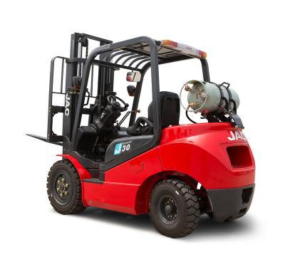 China 2 Ton Gasoline Forklift Truck CPQD20 / JAC Dual Fuel Forklift for sale