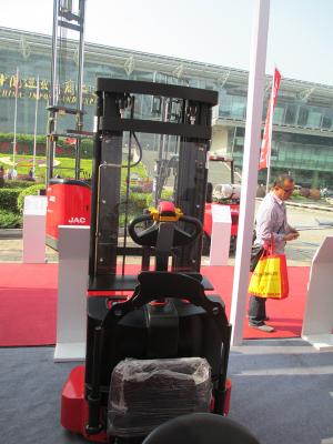 China Stainless Steel Powered Pallet Truck Stacker With 2500mm - 3000mm Lift Height for sale