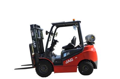 China High Reach Compact LPG Forklift Truck Ce Certification , Battery Operated for sale