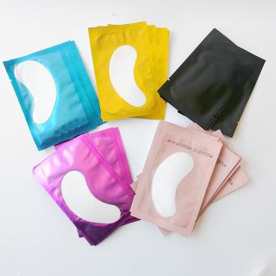 China Natural Cheap Colorful Private Label Disposable Eyepads Eyepads Custom Packaging For Eyelash Extensions Under Eye Protection for sale