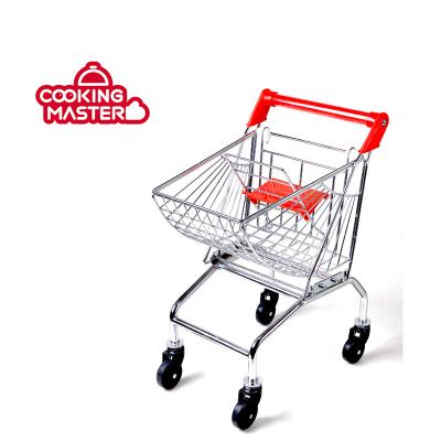 China Children Iron Shopping Trolley Toy Shopping Cart Toys for sale