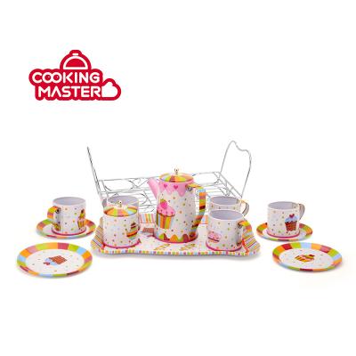 China Kids Children Tinplate Tea Set Toys for sale