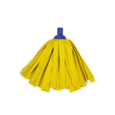 China Sustainable Mop Head Wet Floor Wipe Industry Household Water Absorbing Microfiber Wet Floor Cleaning Mop for sale