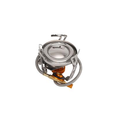 China High Power Picnic Use HX-1B-01 Double Ring Camping Manual Windproof Lightweight Outdoor Mini Gas Stove for sale