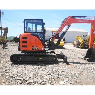 China Original 5.5ton Hitachi zaxis 55 excavator used zx55 crawler zx55u zx55u-5 mini excavator for sale 0.26 MÂ ³ for sale