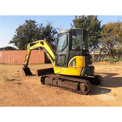 China Used KOMATSU pc40 mini excavator with cabin pc 40 4 ton small digger for sale pc40mr-2 0.25mÂ ³ for sale