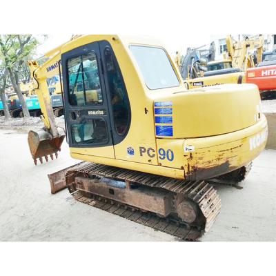 China Japanese 6 ton hydraulic mini track used komatsu pc60-7 excavator pc60 machine for sale 0.28m′ ³ for sale