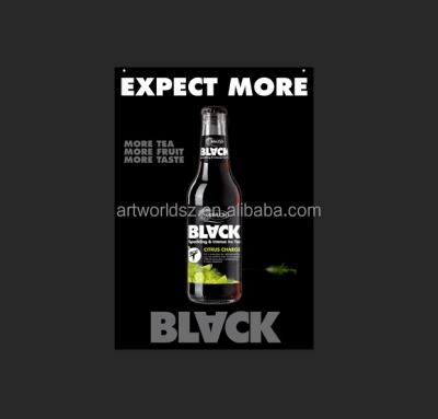 China High Brightness El Advertising beer bottle Billboard Frame Electroluminescent indoor for sale