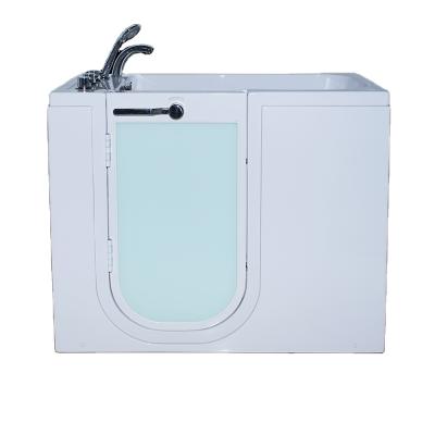 China Zink Z1263 Enclosed Freestanding Hydrotherapy Walk In Tubs Water Bathroom for sale