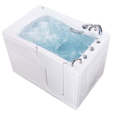 China Zink Free Adults Skin Spa Machine Tub Walk-In Shower Combo With Seat for sale