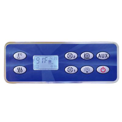 China Zink Massage Bathtub Controller Spa Hot Tub Embedded Control Panel for sale